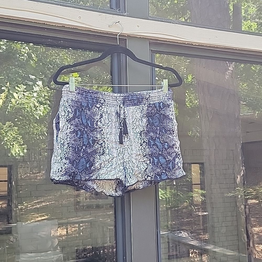Snakeskin soft shorts